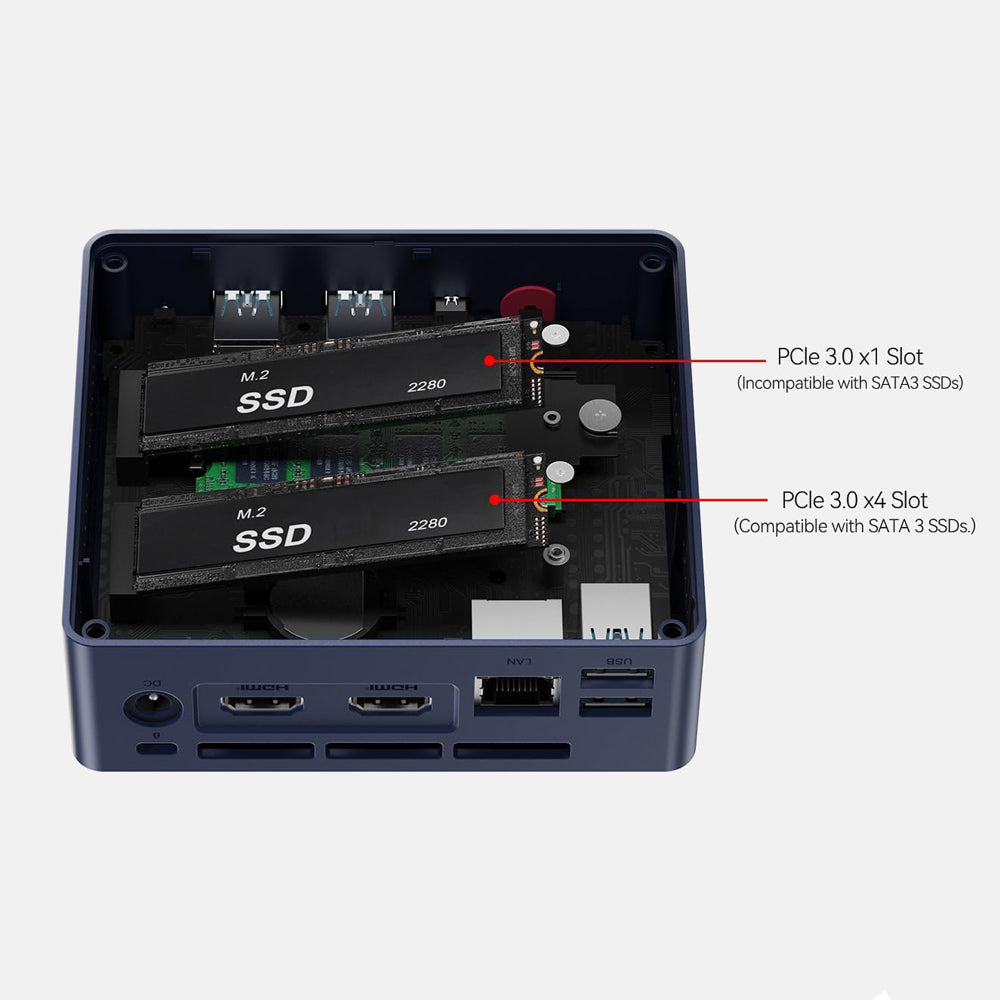 （Hay pocas existencias）103-Beelink Mini PC S13 - N150 16G 1T